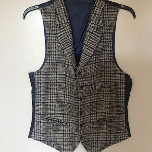 Suit Supply Checkered Waistcoat